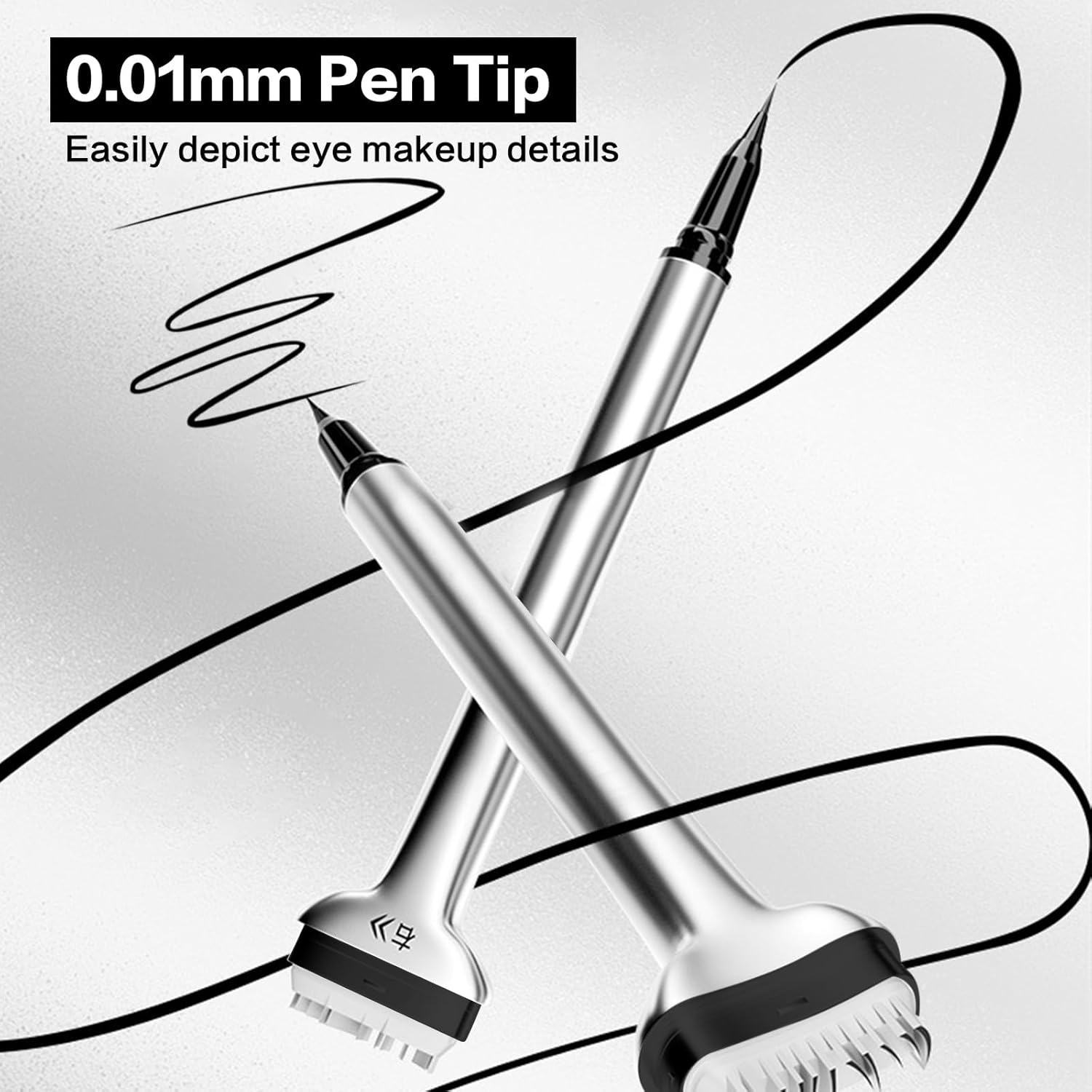 Eyeliner si Stampila Magică pentru Gene