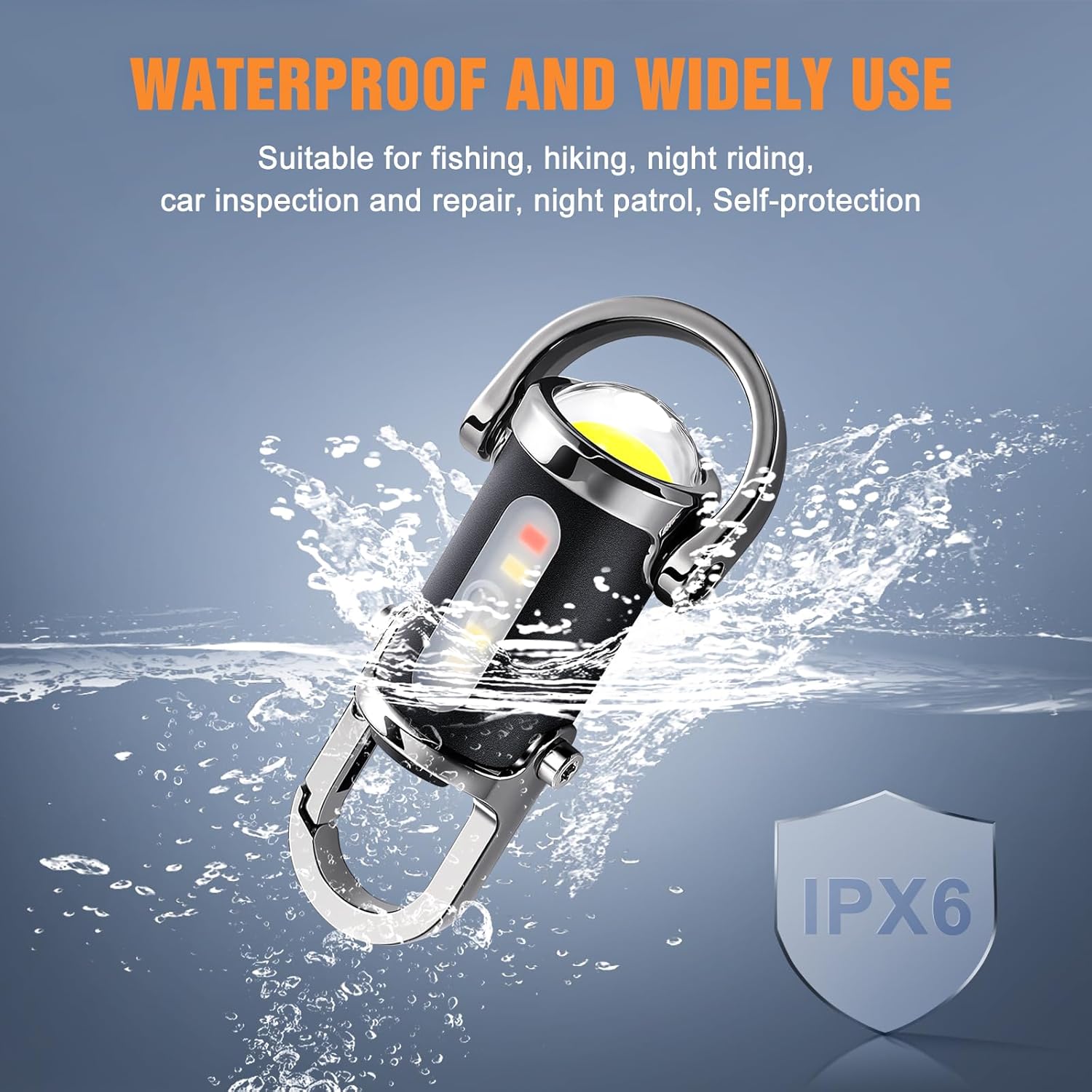 Mini Lanterna de Breloc Reîncărcabile